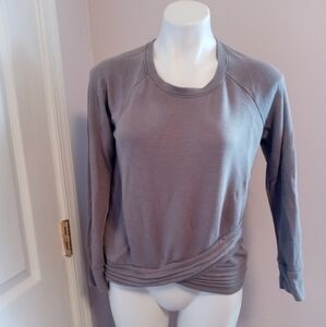 Active Life gray sweatshirt top